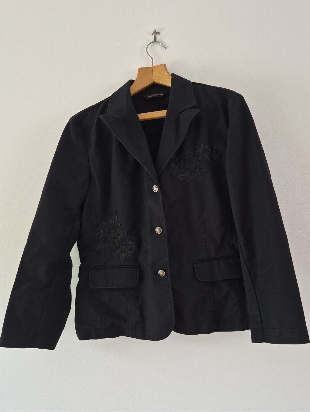 Women's Black Tailored Blazer Jacket